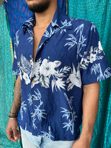 Hawaii Flower Print Shirt