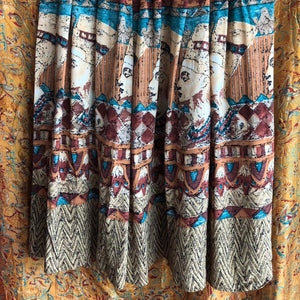 African Printed Maxi Skirt